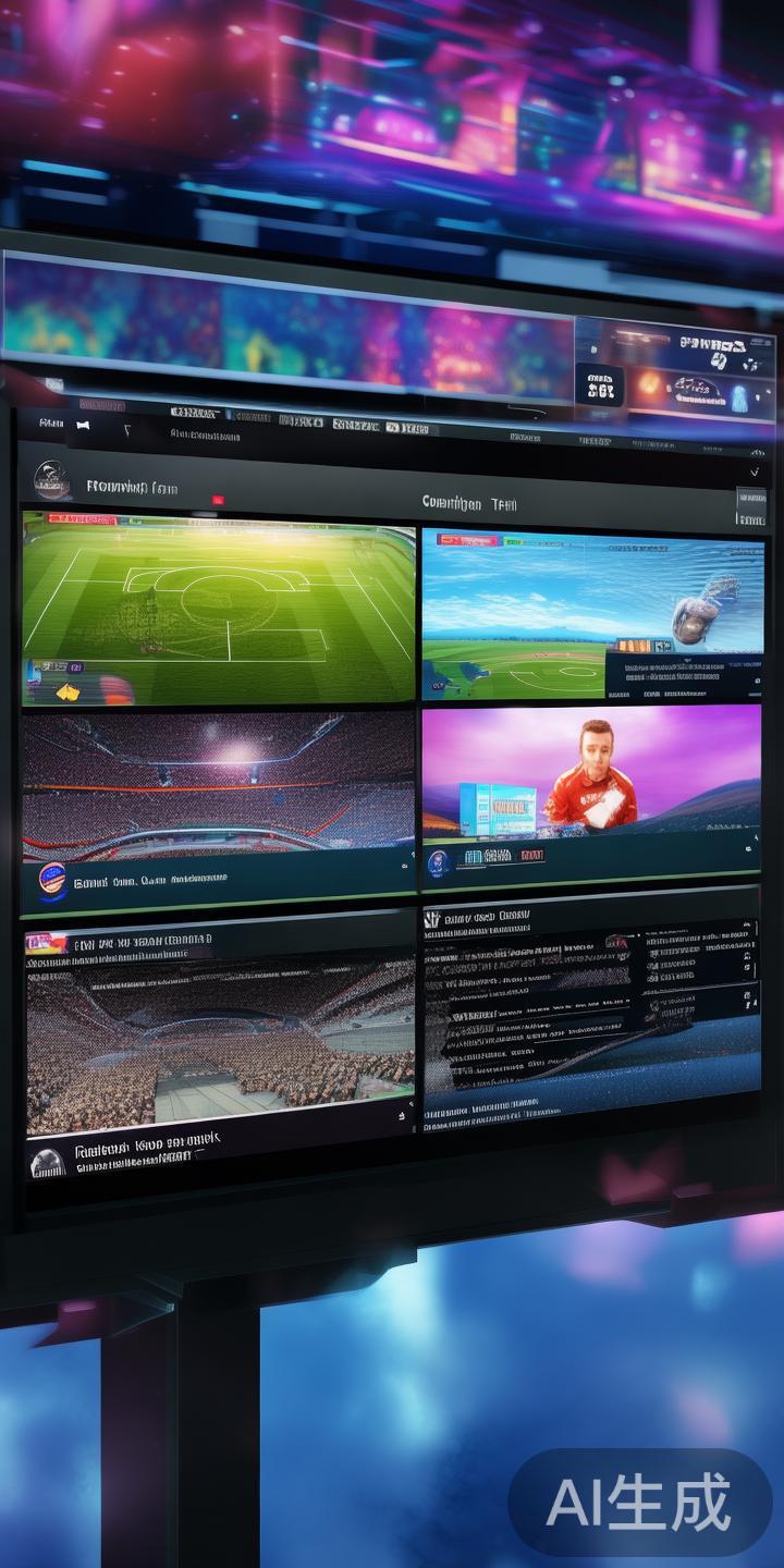 以足球为例，用户不仅可以关注英超、德甲赛事，还能第